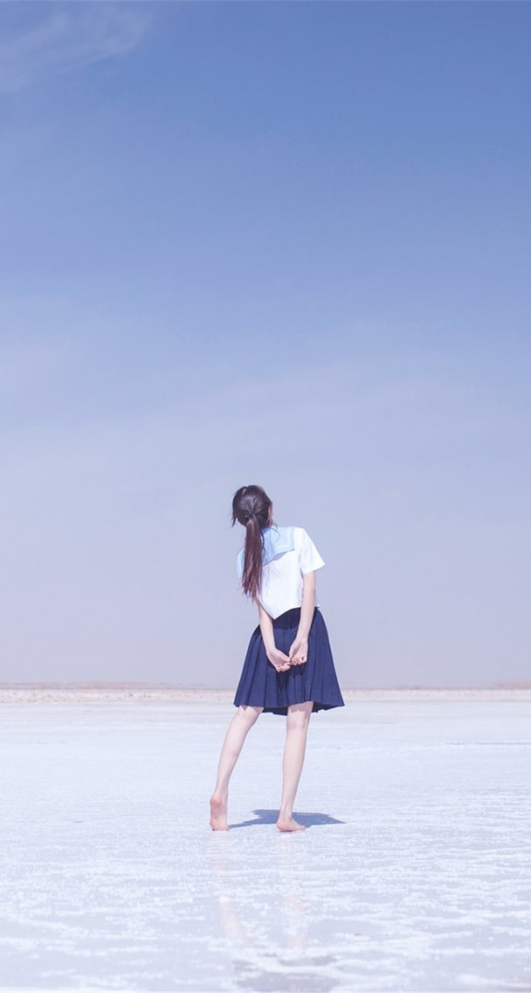 Aesthetics Girl Wallpaper For iPhone