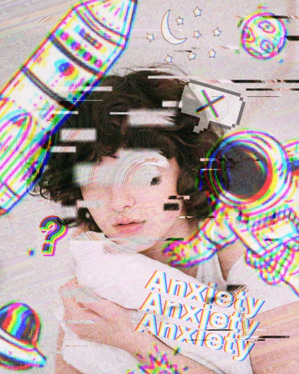 freetoedit #girl #glitcheffect #glitch #tumblr #aesthetic Wallpaper Tumblr Girl