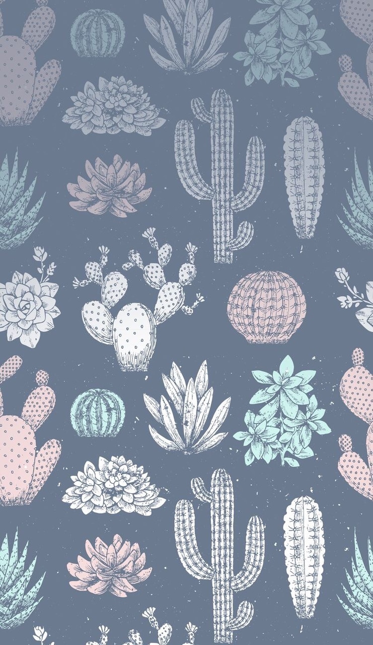 Cactus, Wallpaper, And Cute Image Wallpaper For Your Phone