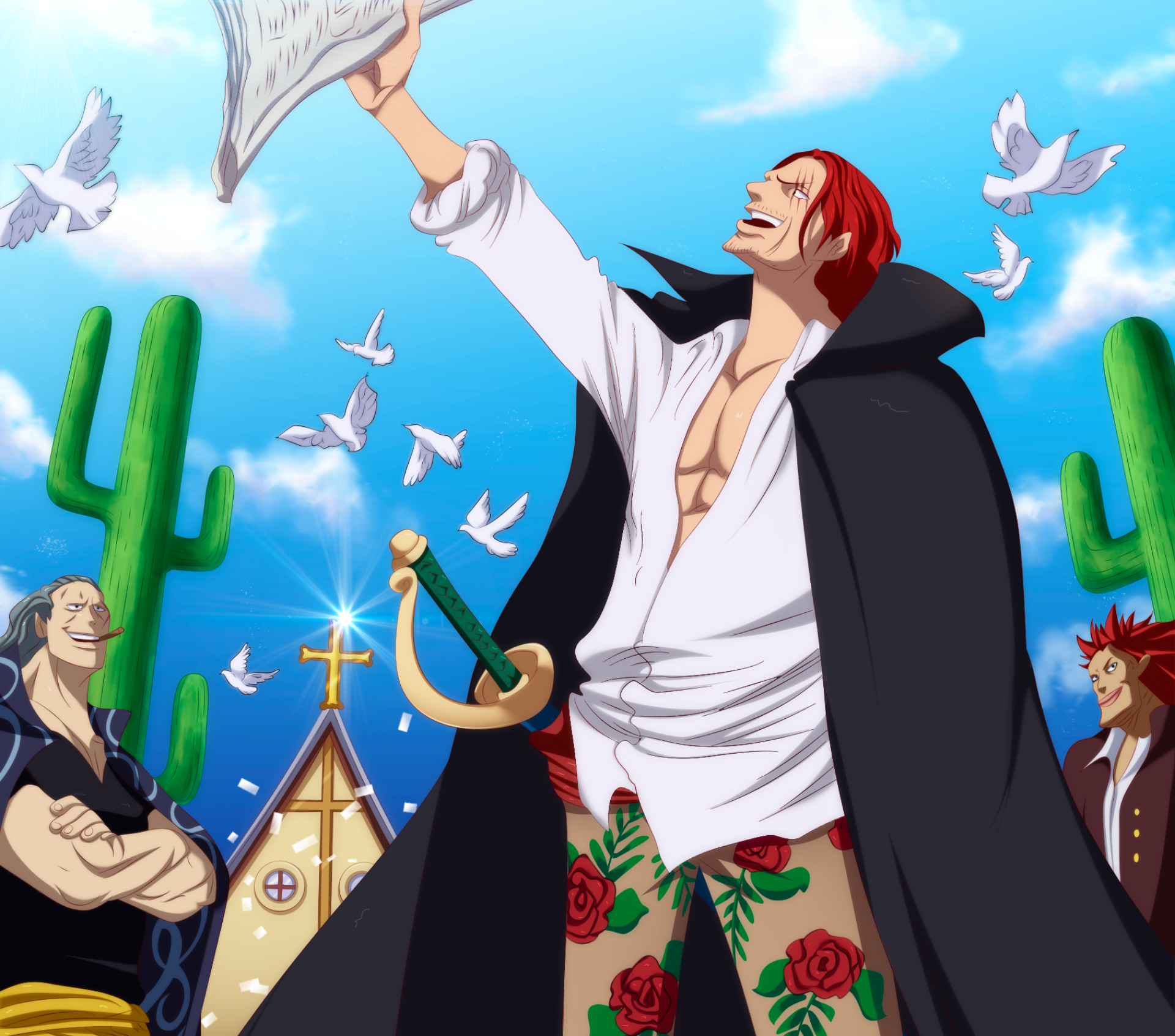 Shanks Wedding One Piece Wallpaper & Background Download