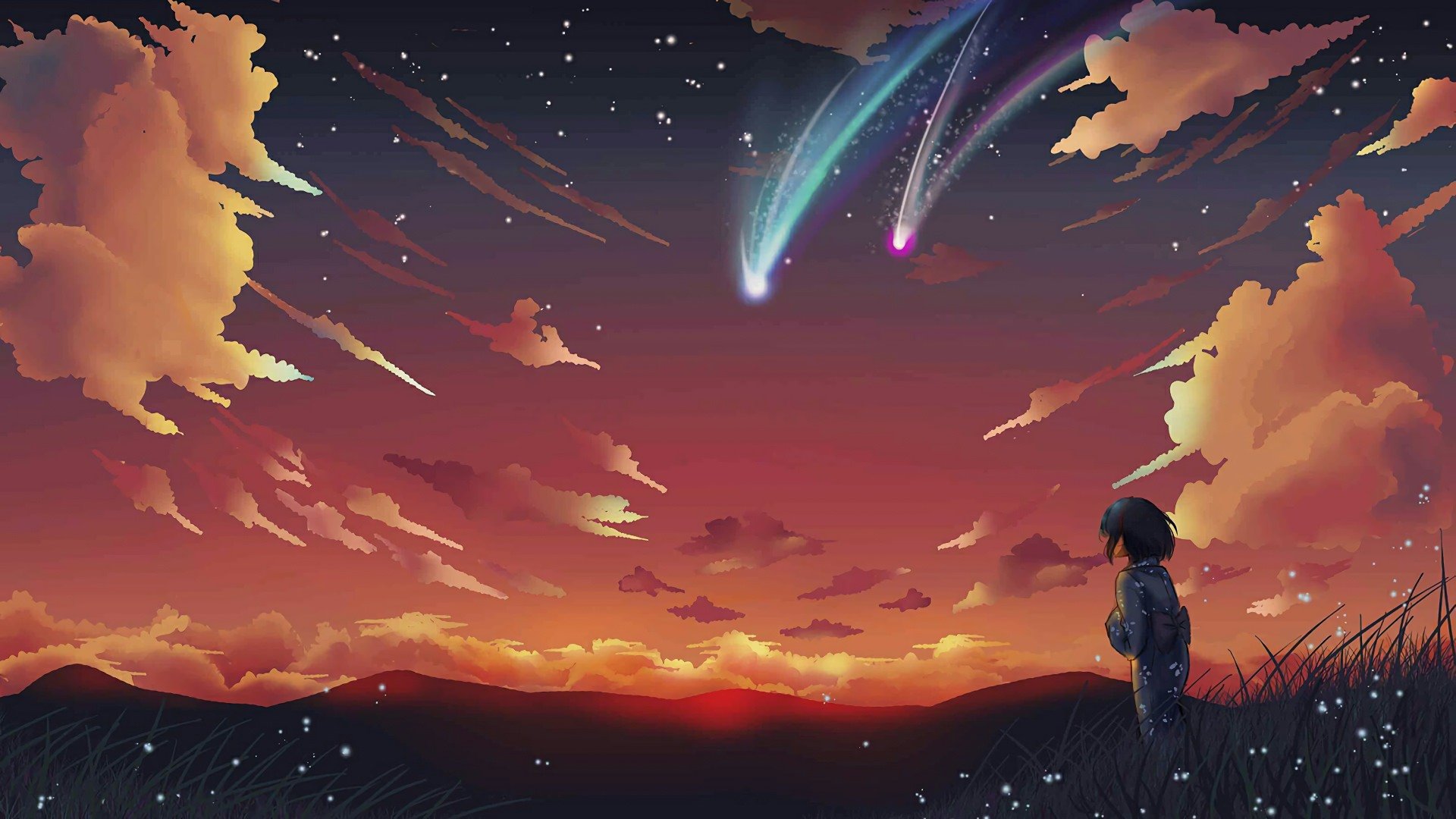 Your Name Anime Landscape Wallpaper Free Your Name Anime Landscape Background