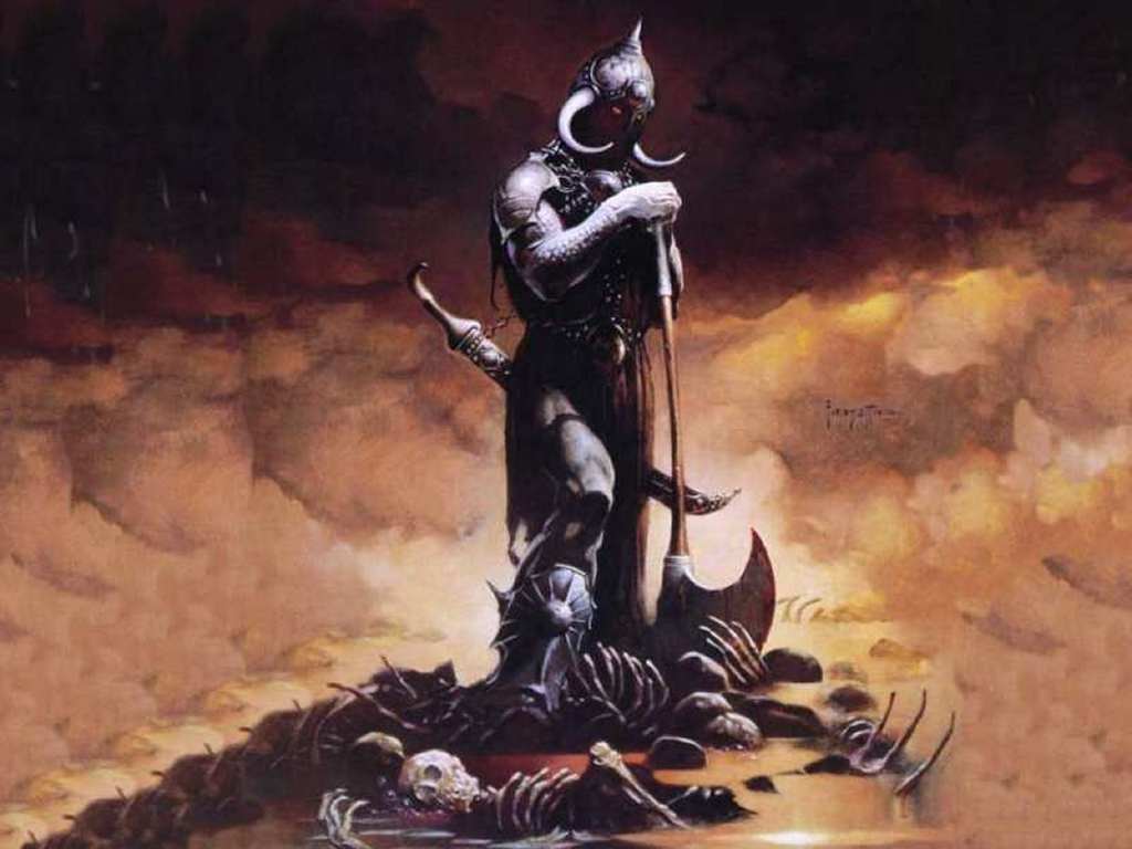 Death Dealer Wallpaper Frazetta Death Dealer