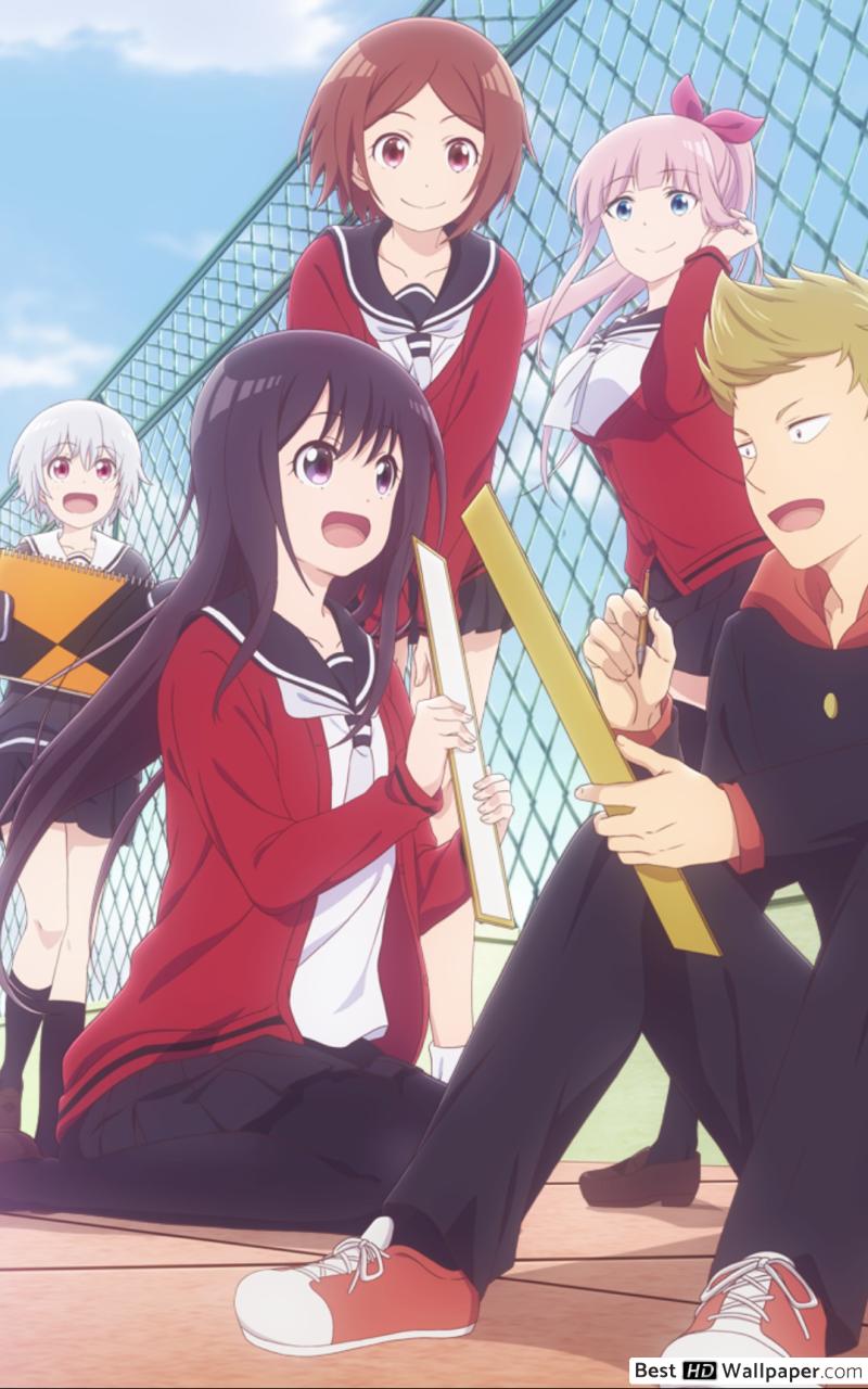 Nanako X Eiji De Senryuu Shoujo Anime Wallpaper