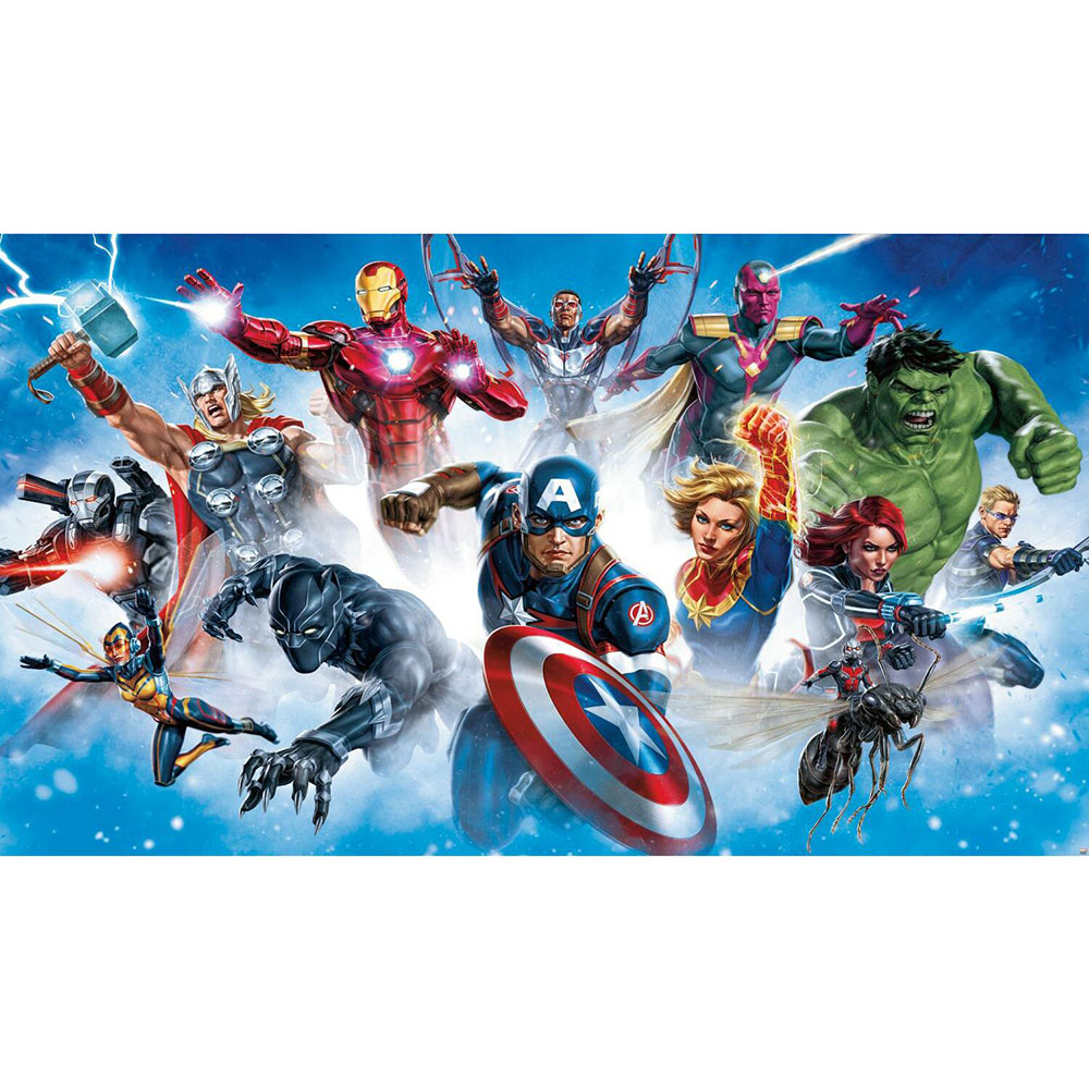 Avengers Gallery Art Wallpaper Mural