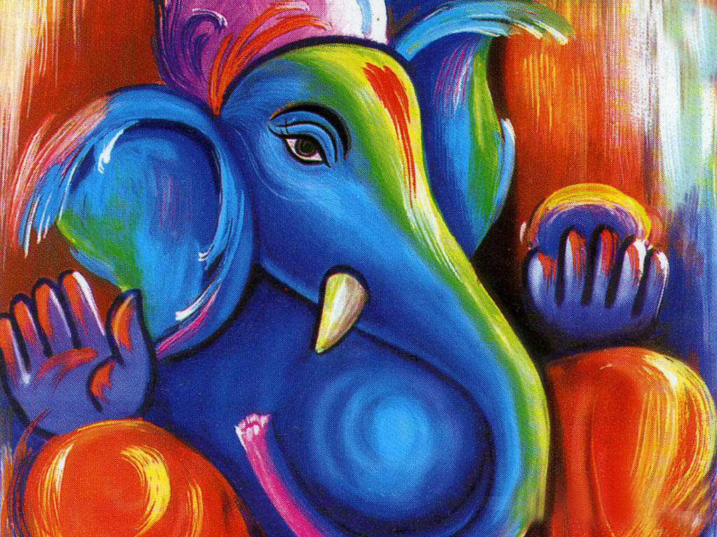 Free download Index Wallpaper God Wallpaper Ganesh Painting 1335545758 [1024x768] for your Desktop, Mobile & Tablet. Explore How to Paint Wallpaper. How to Paint Over Wallpaper, How to Paint