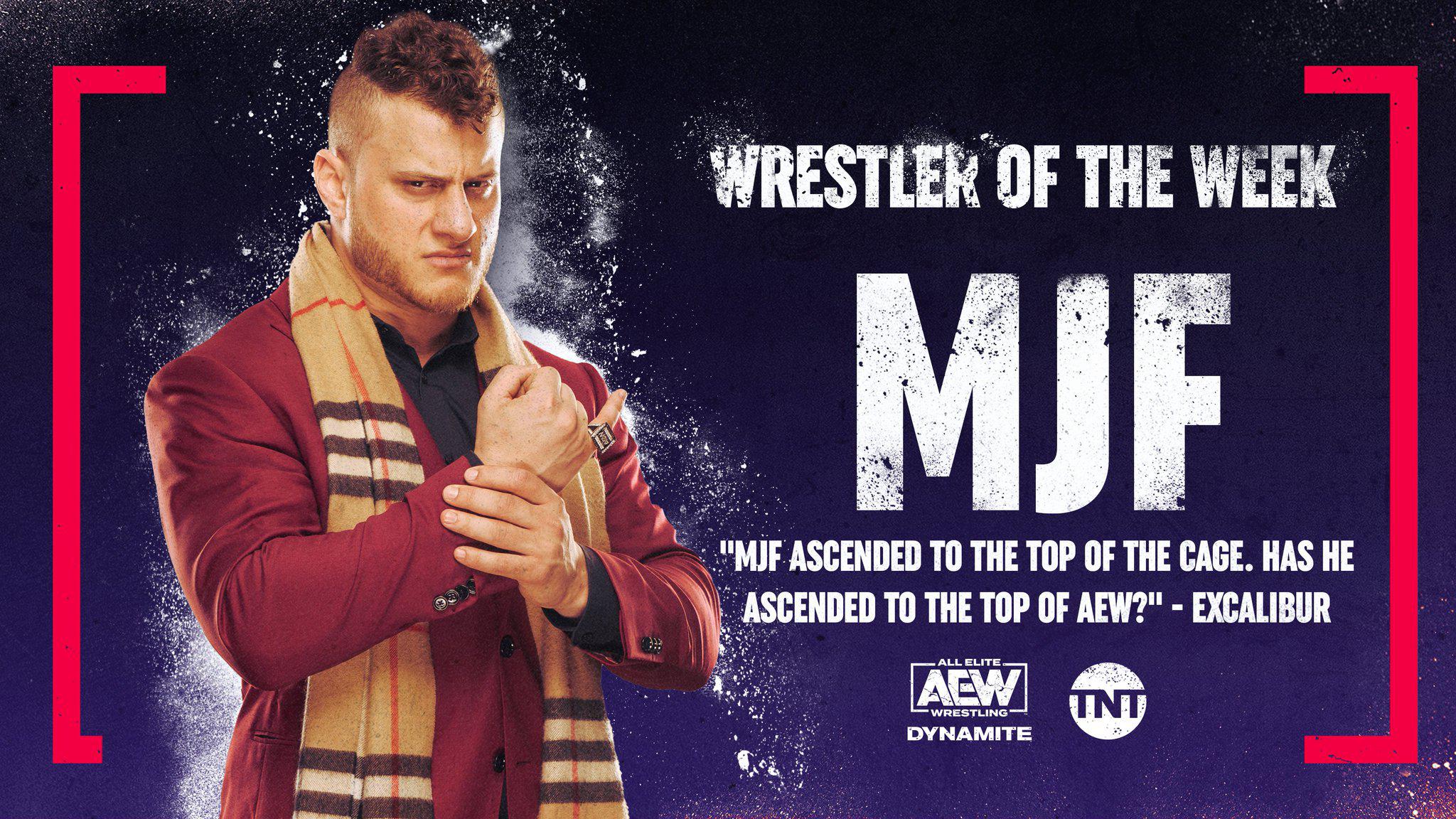 AEW On TNT's Wrestler of the Week: MJF