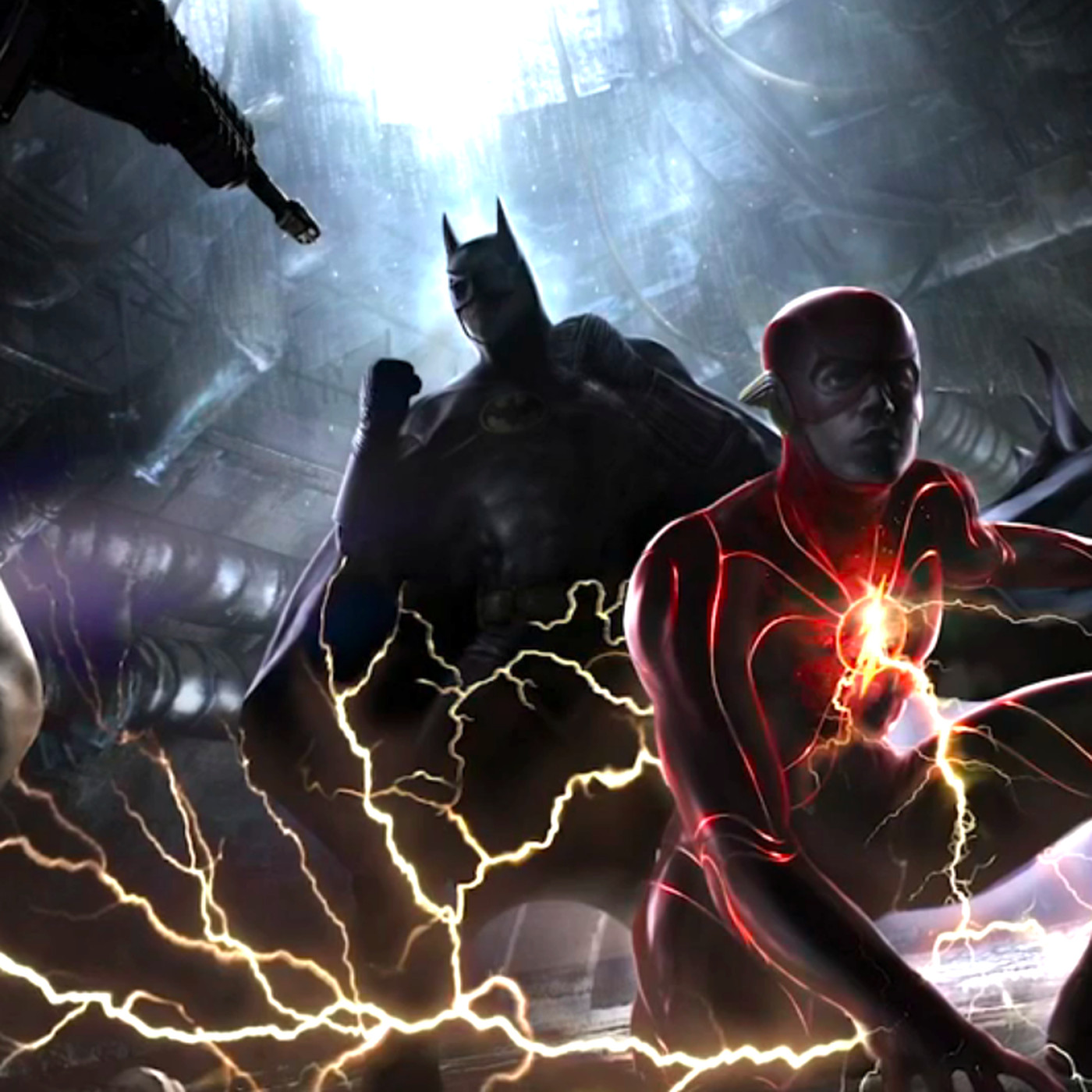 First Flash movie concept art teases Batman's Flashpoint crossover