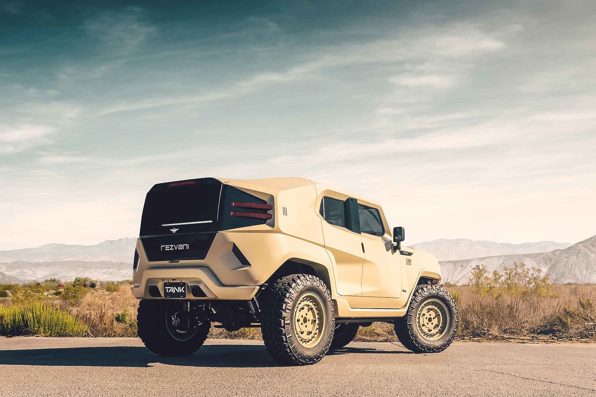 Rezvani Tank Military Edition Offers Hellcat Power