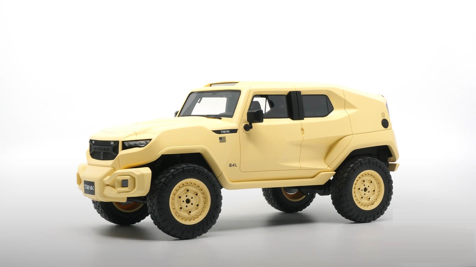 Rezvani Tank Military Edition. Scale Model Car 1 18