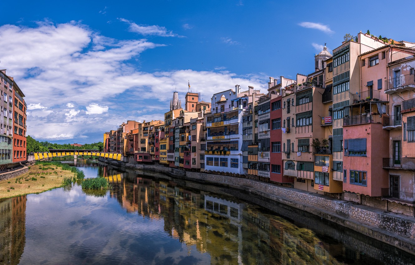 Wallpaper Spain, Catalonia, Girona image for desktop, section город