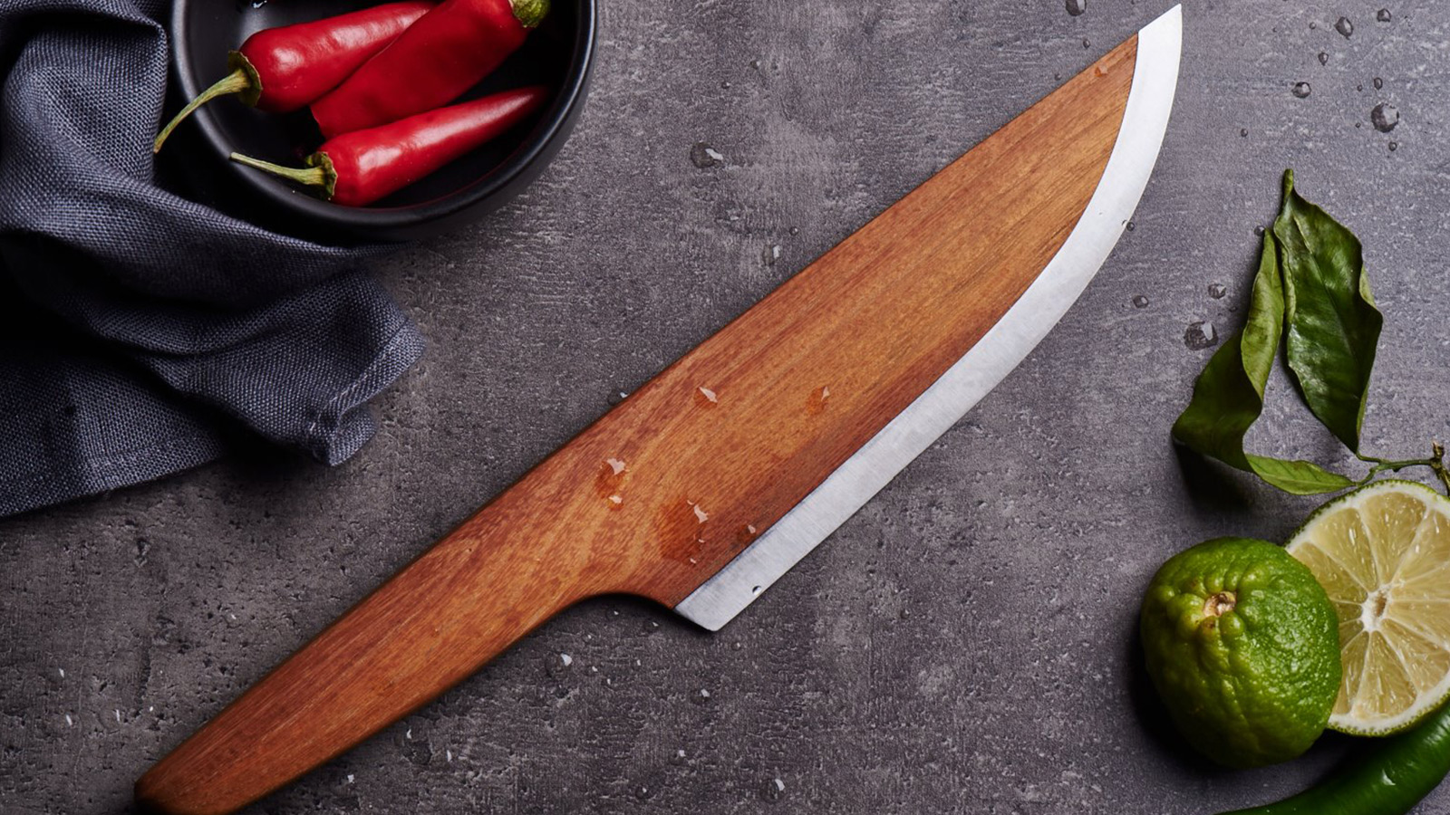 Chef Wallpaper Wooden Chef Knife