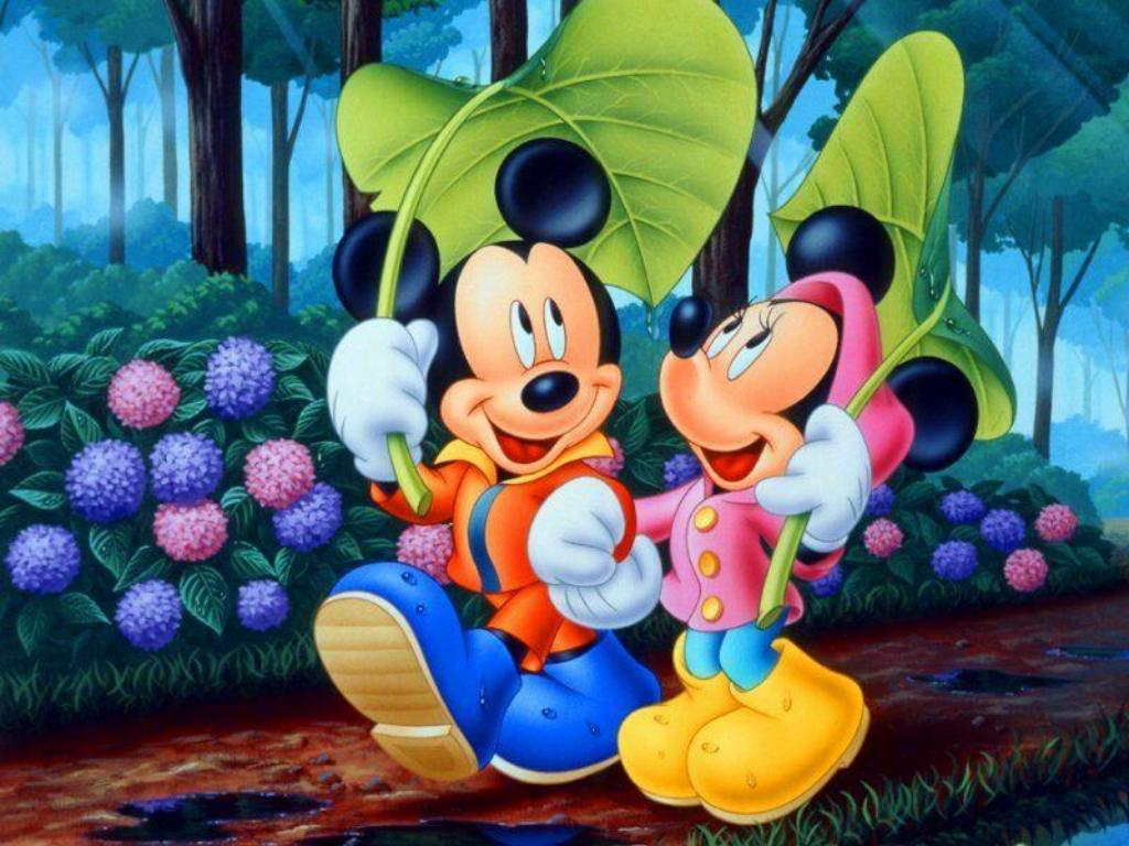 Mickey and Minnie Mouse Spring Wallpaper Free Mickey and Minnie Mouse Spring Background