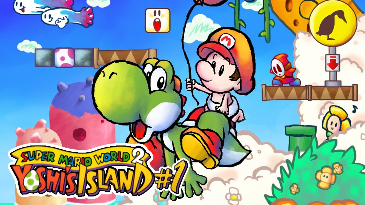 image Of Super Mario World Mario 2 Yoshi Island