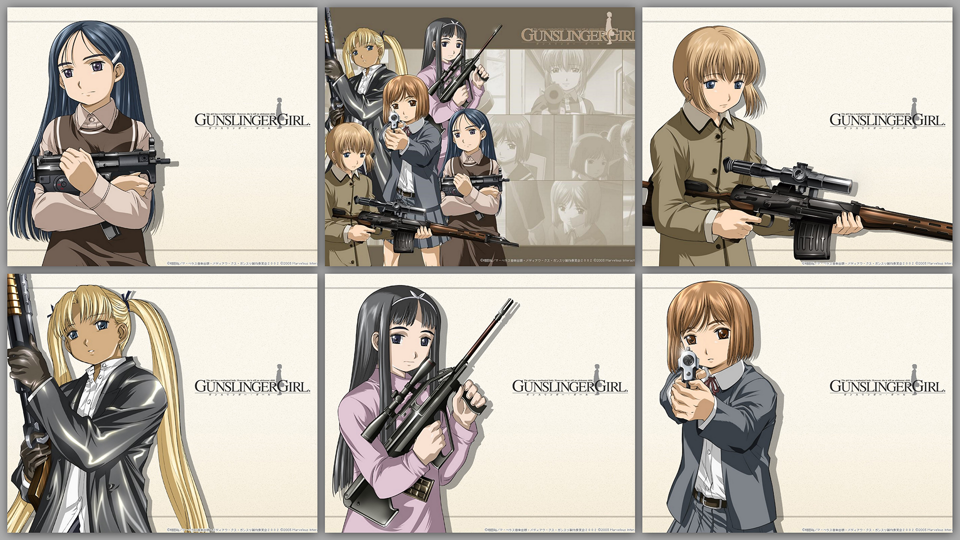 Gunslinger Girl HD Wallpaper
