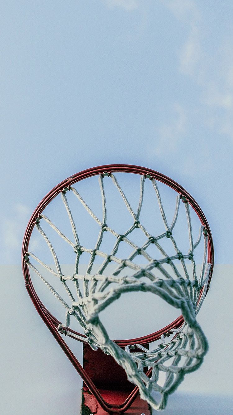 Basketball Rim Red Sports. Basketball Rim, Basketball Iphone Wallpaper, Basketball Wallpaper