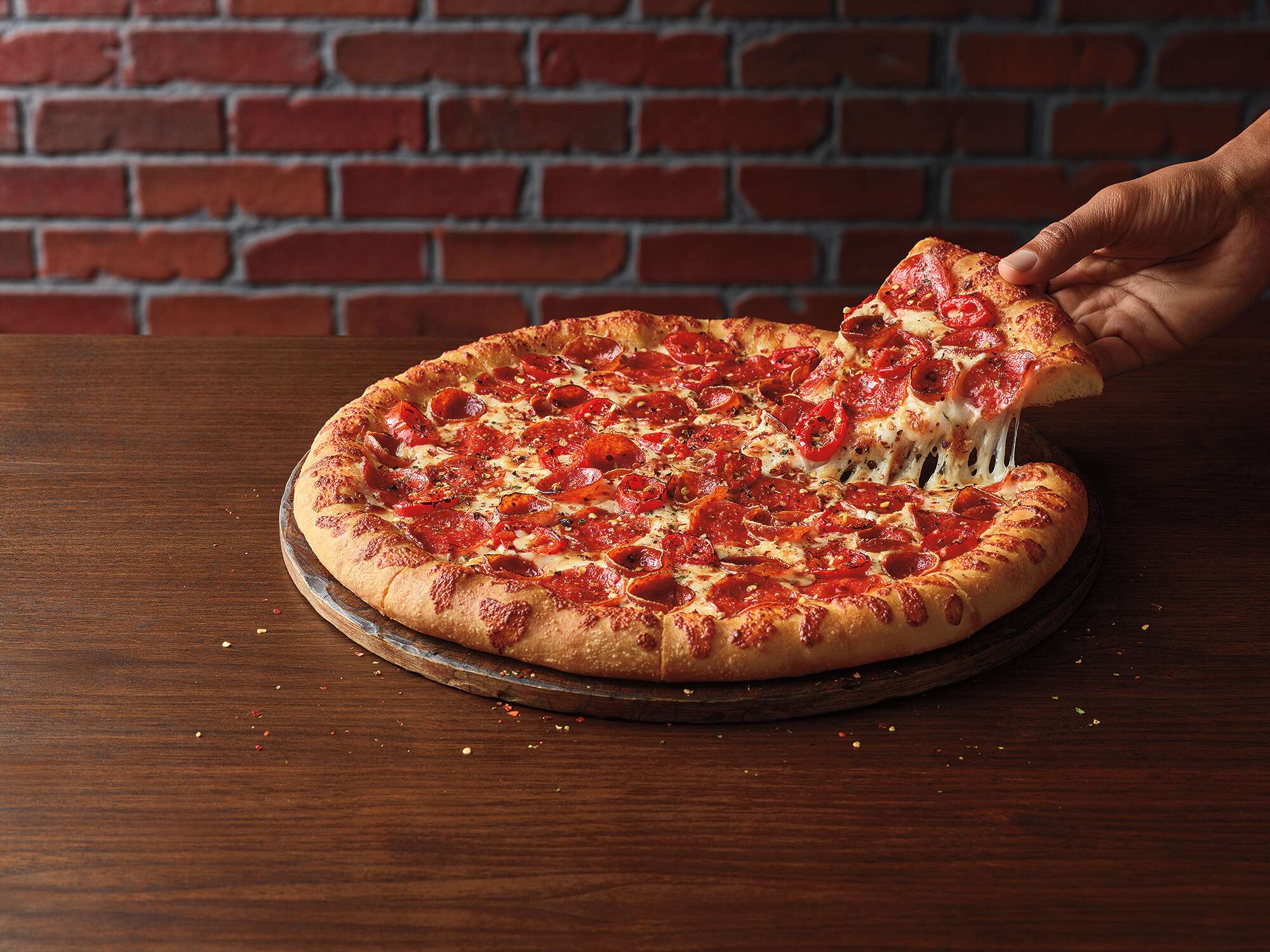 три куска пиццы пепперони калорийность фото 105