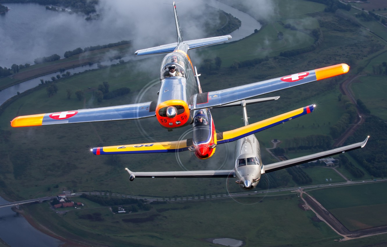 Wallpaper The Plane, Single Engine, Turboprop, Pilatus Image For Desktop, Section авиация