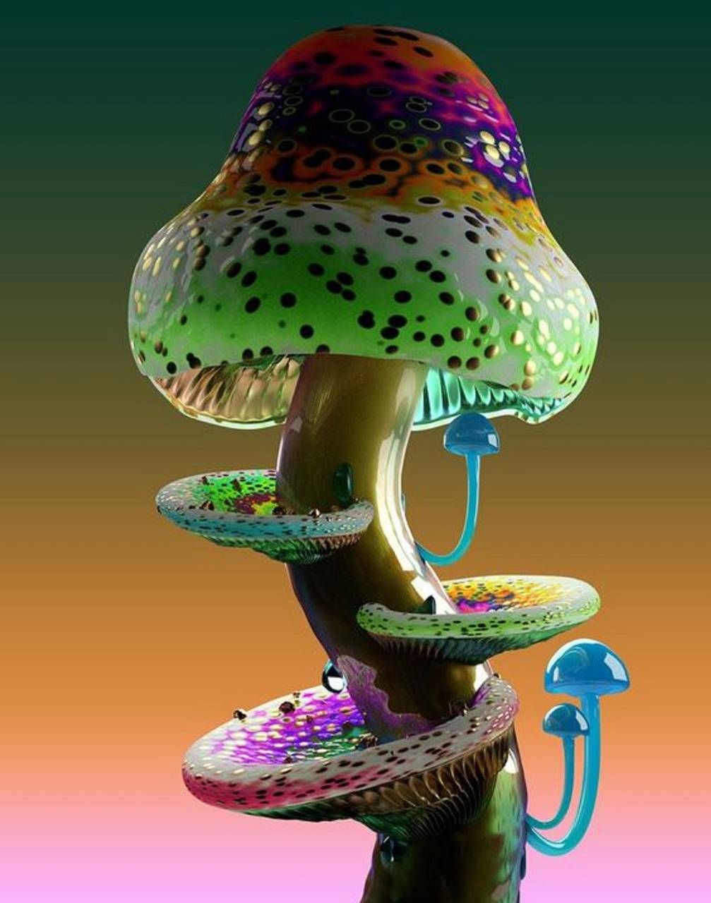 Weirdcore Mushrooms Wallpapers - Wallpaper Cave