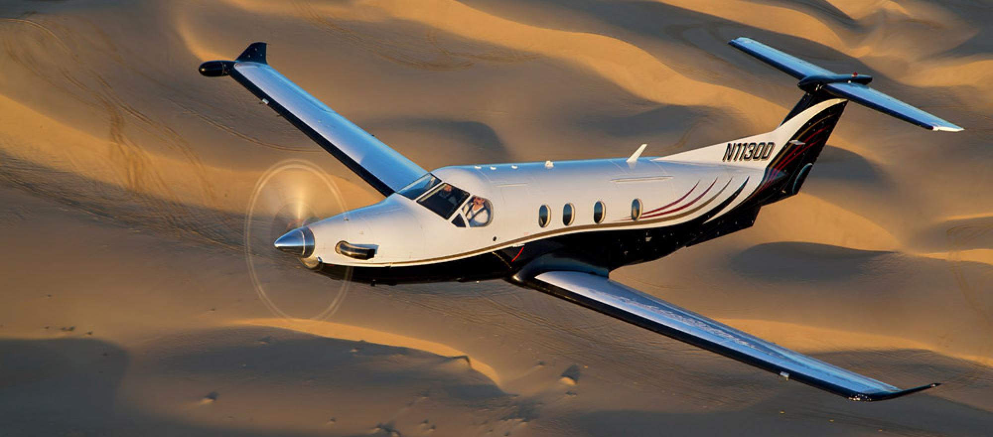 Pilatus Aircraft. Business Jet Traveler