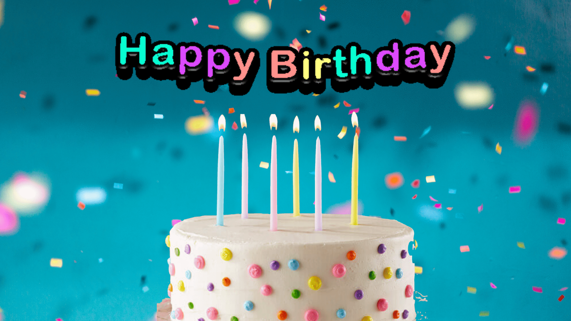Free Animated Happy Birthday Image