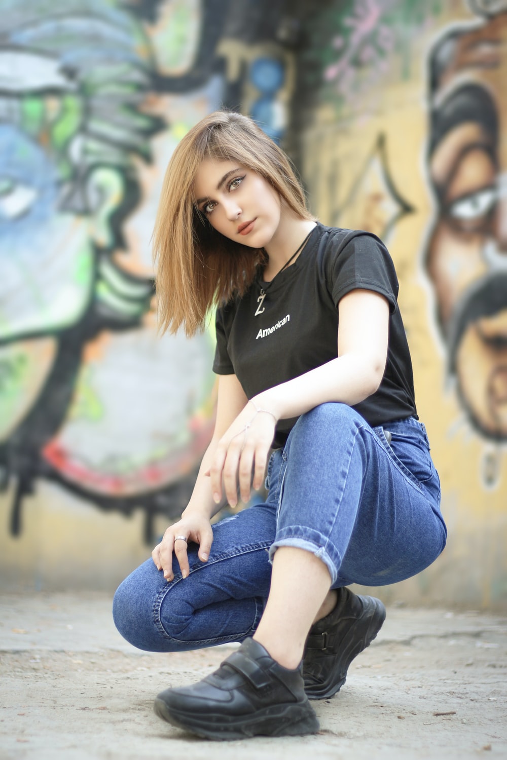 Girl In Jeans Picture. Download Free Image