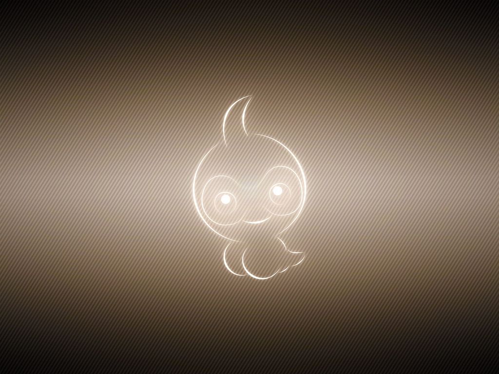 Download wallpaper 1024x768 castform, normal, pokemon, spots, brown standard 4:3 HD background