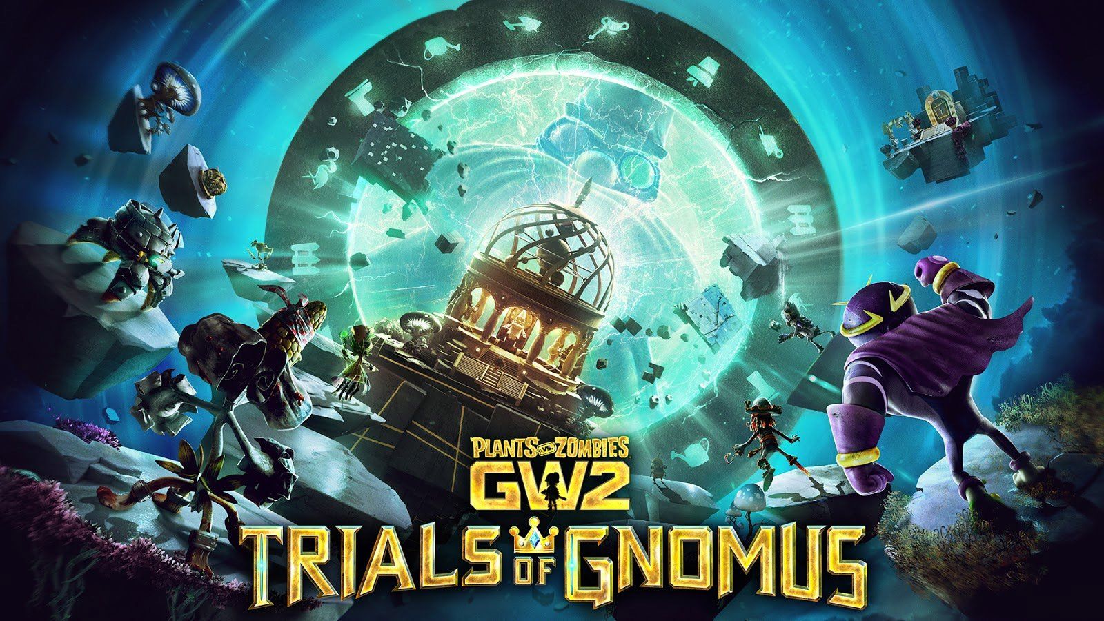 Plants Vs Zombies Gw2 Trials Of Gnomus Wallpaper & Background Download