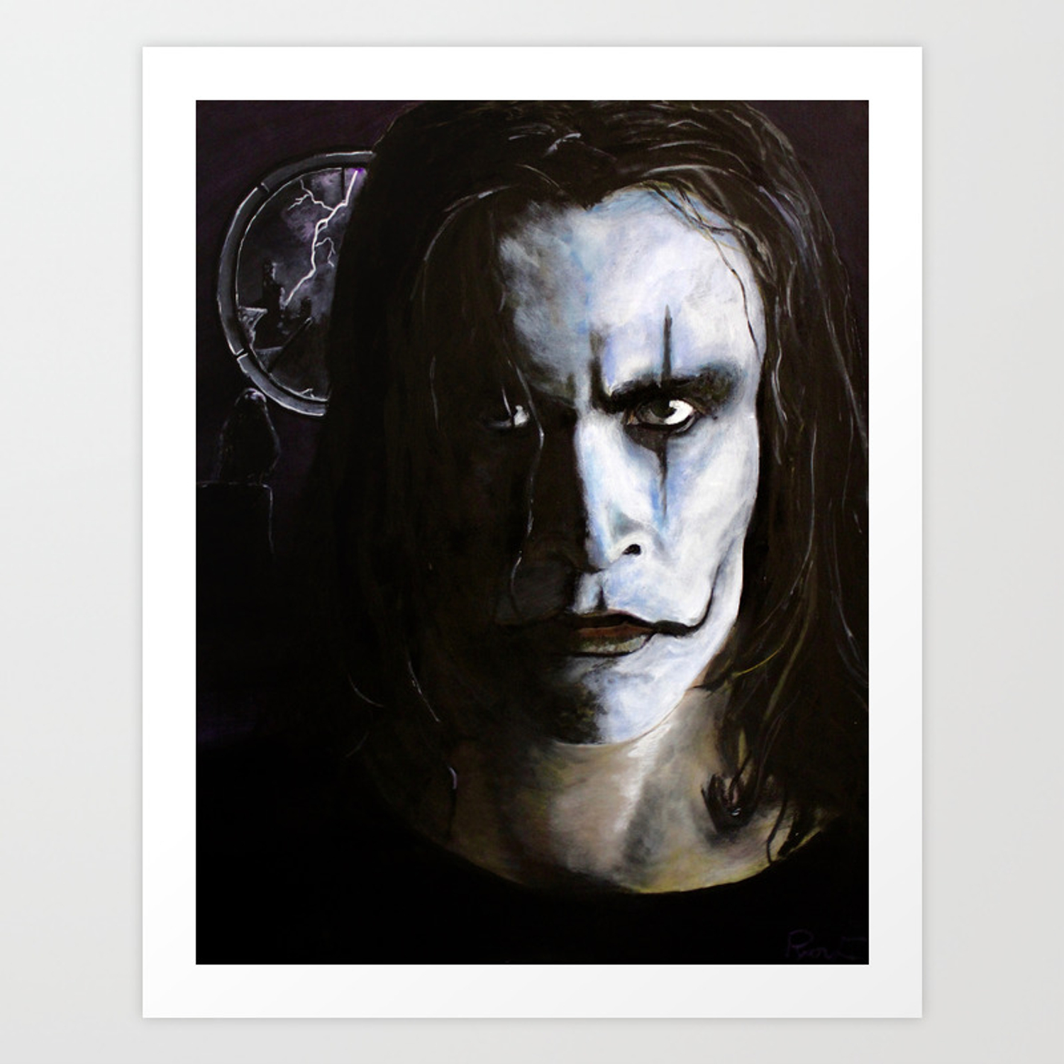 The Crow Eric Draven Art Print