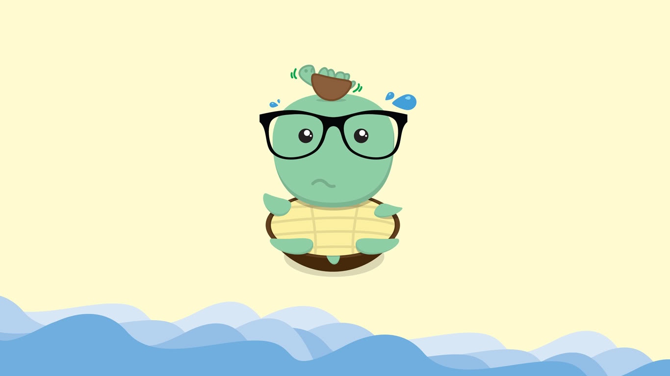 Cute Turtle Wallpaper