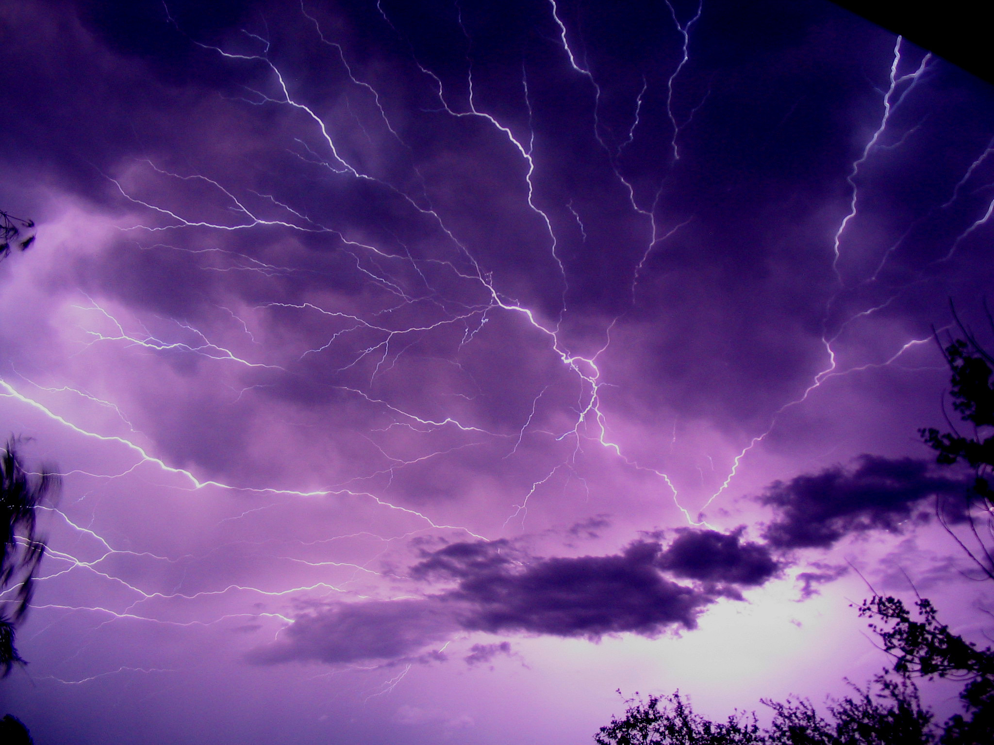 Purple Storm Colors Photo