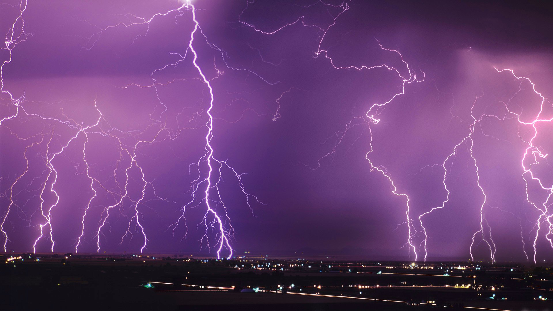 lightning, Storm, Rain, Clouds, Sky, Nature, Thunderstorm Wallpaper HD / Desktop and Mobile Background