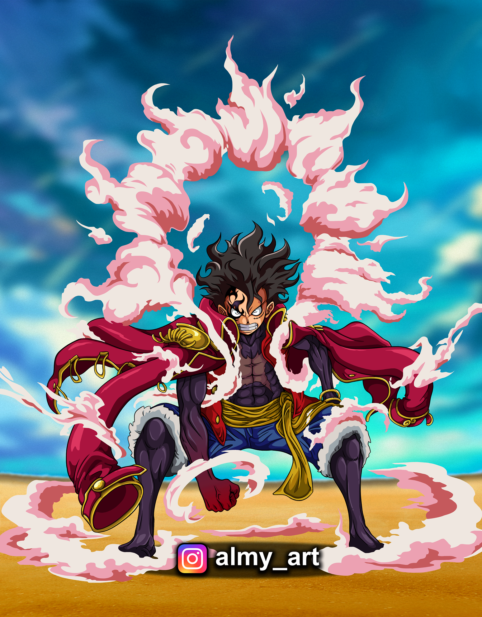 Luffy Gear 5 Wallpaper Free Luffy Gear 5 Background