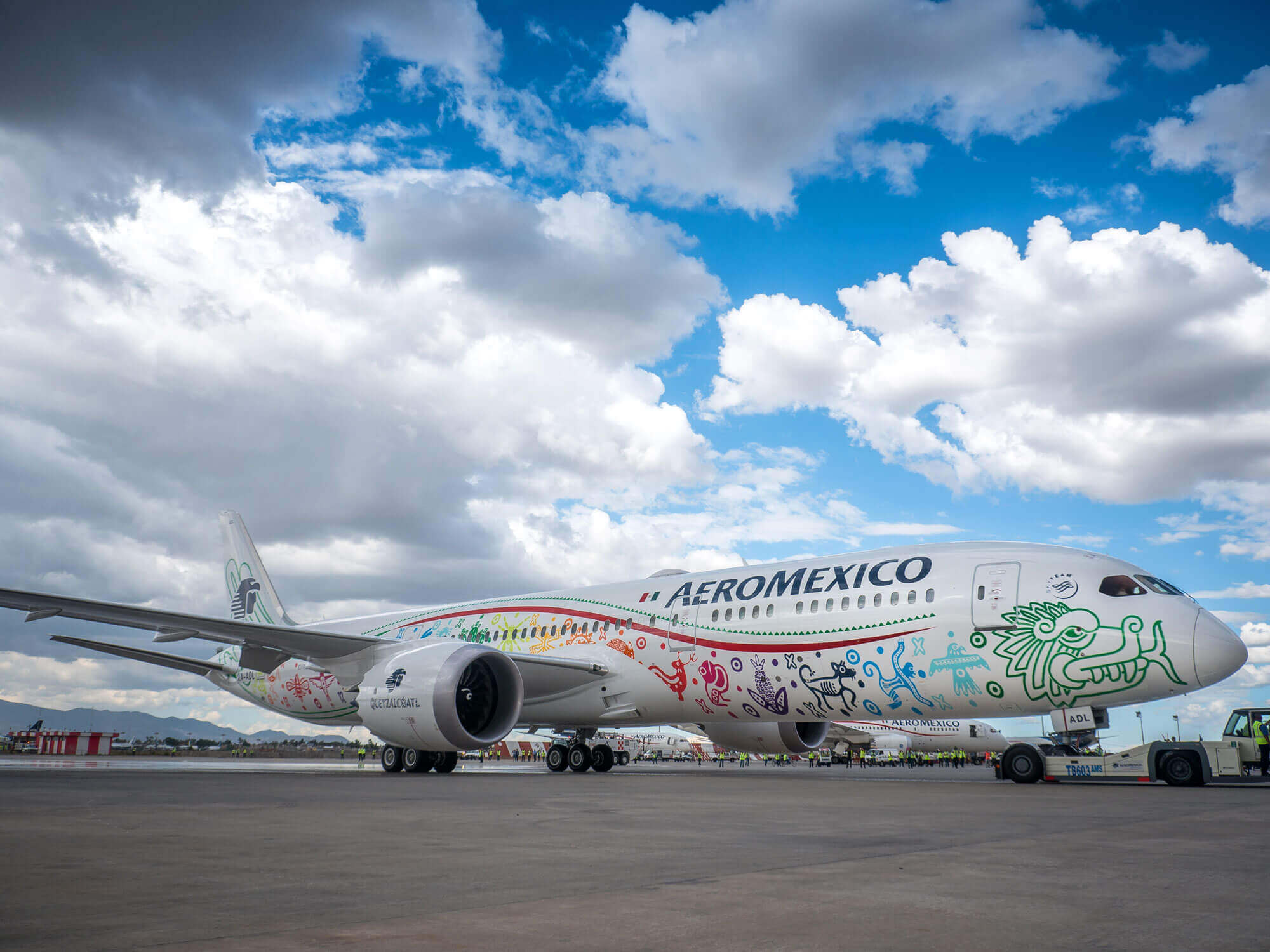 Boeing Dreamliner 787 9. Aeroméxico