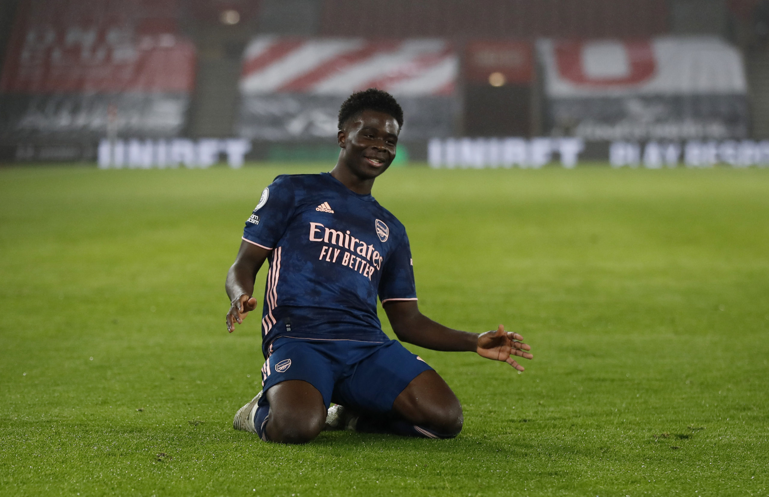 Five amazing Arsenal stats from last night's win including remarkable Bukayo Saka feat