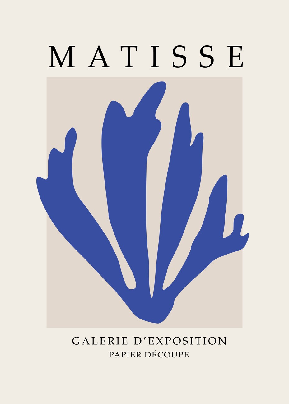 Wall Art Print. Henri Matisse Galerie D'Exposition