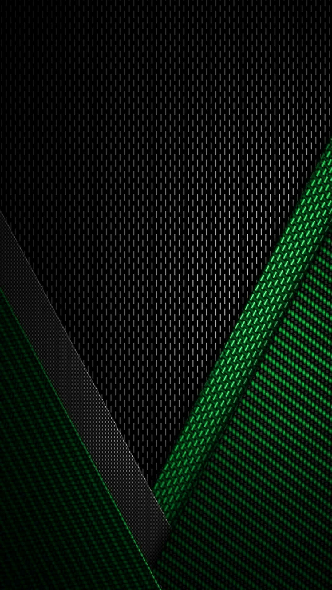 Green and Black Phone Wallpaper