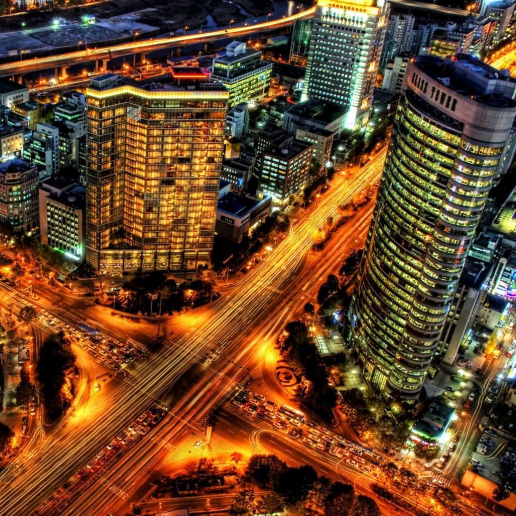 HDRI City iPad Wallpaper Free Download