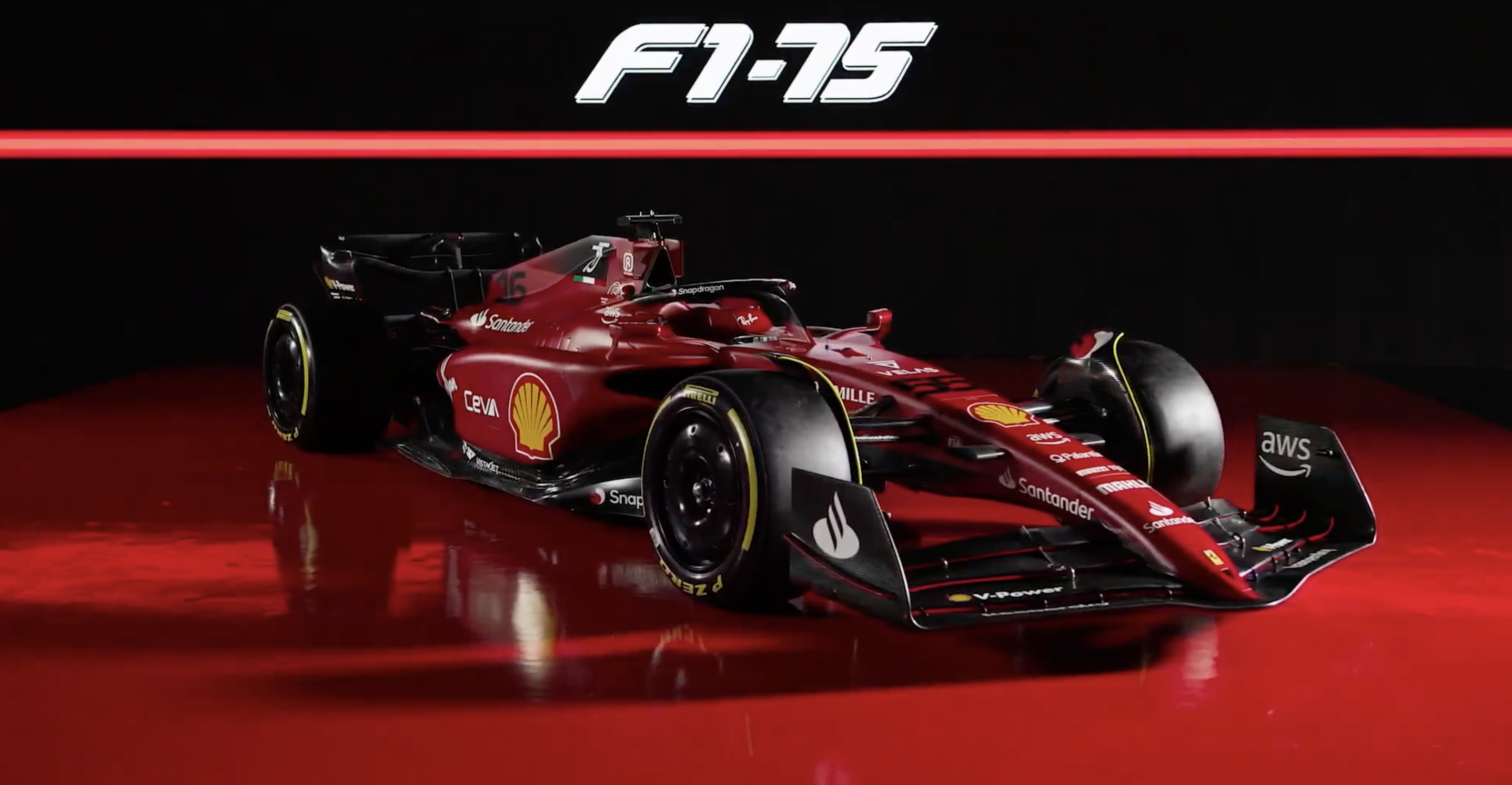 Ferrari Present New Look F1 75 For The 2022 F1 Season
