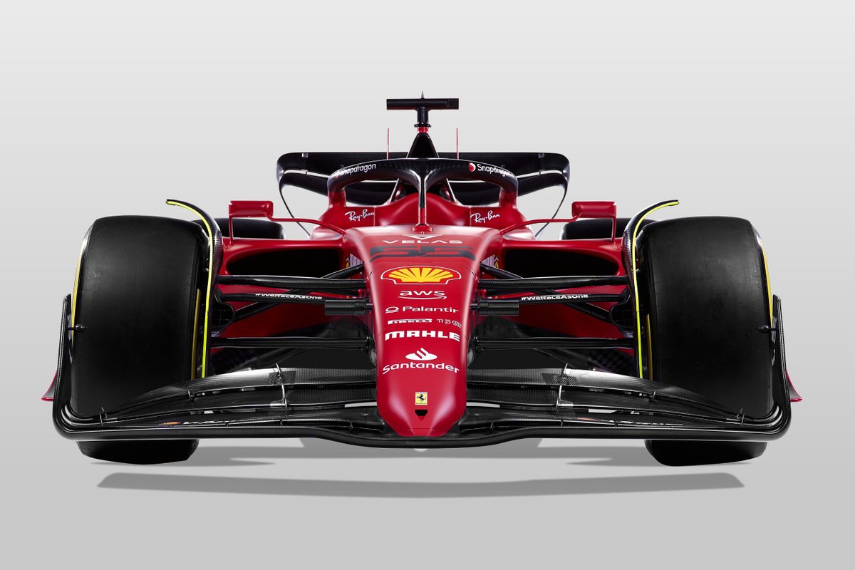 Slide View: F1 2022 Ferrari F1 75 Vs SF21