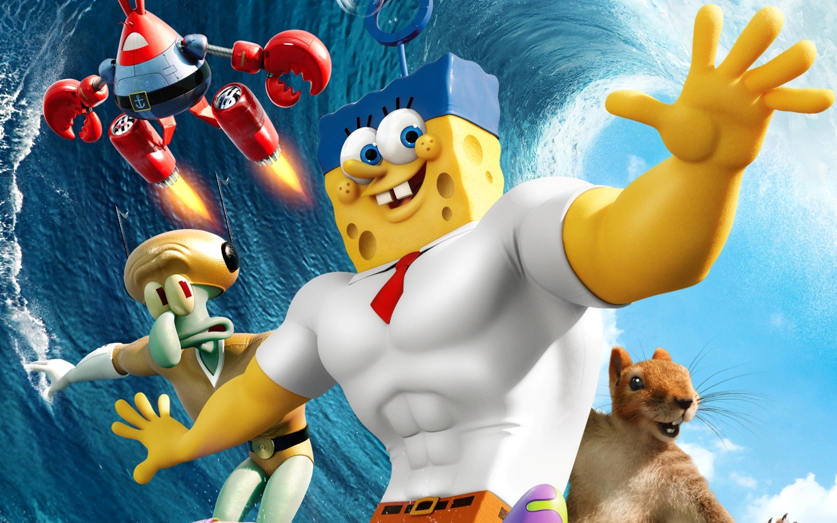 The SpongeBob Movie: Sponge Out Of Water Wallpaper and Background Imagex1050