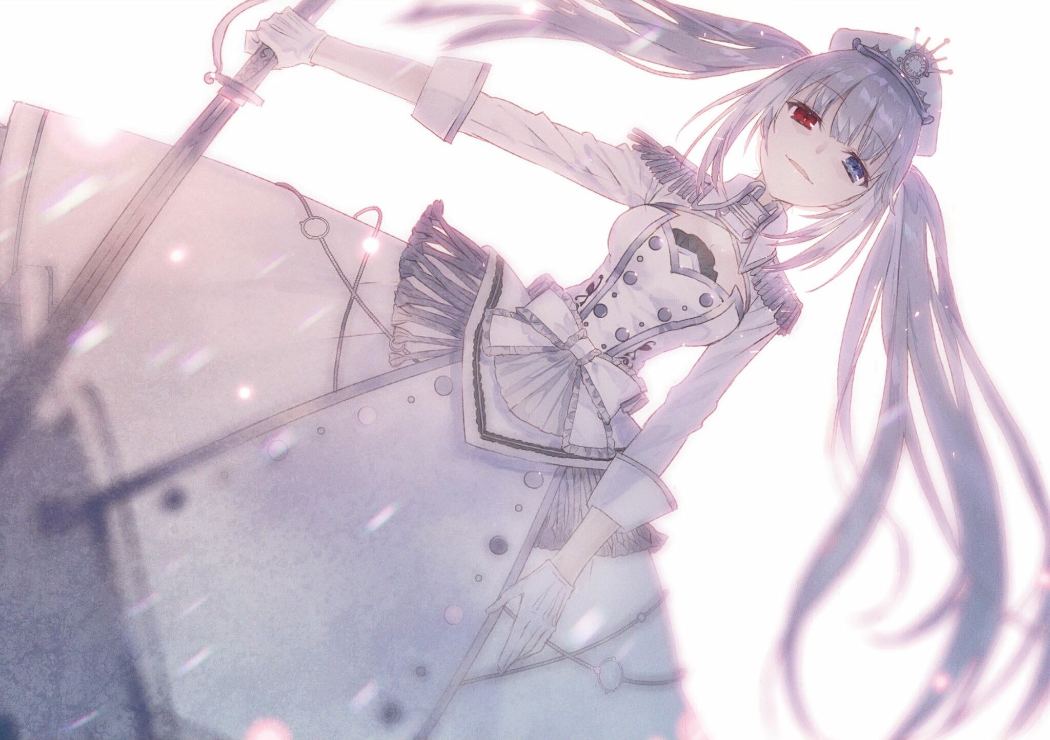 White Queen (Date A Live) HD Wallpaper