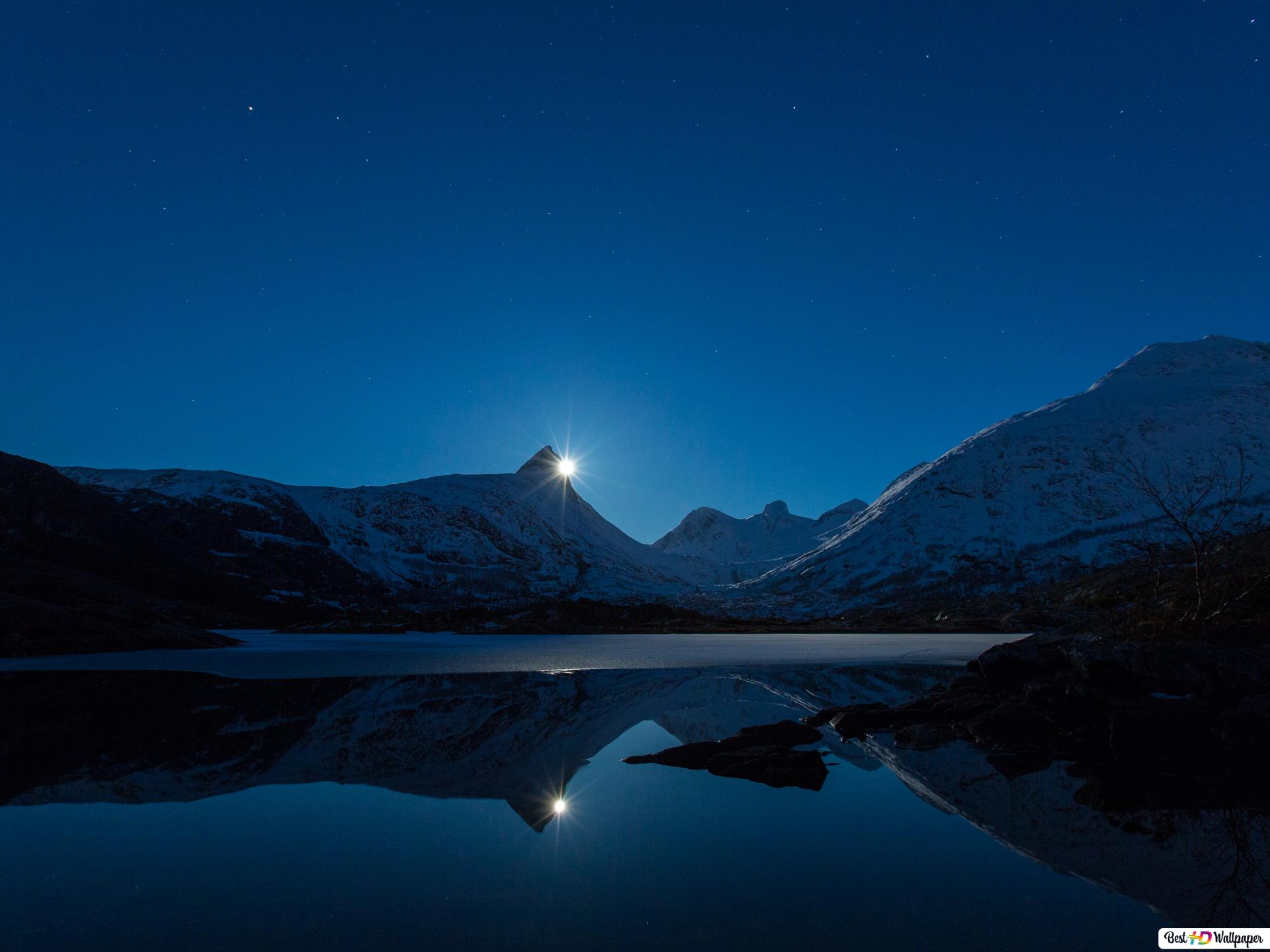 Reflection 4K HD wallpaper download & Sky wallpaper