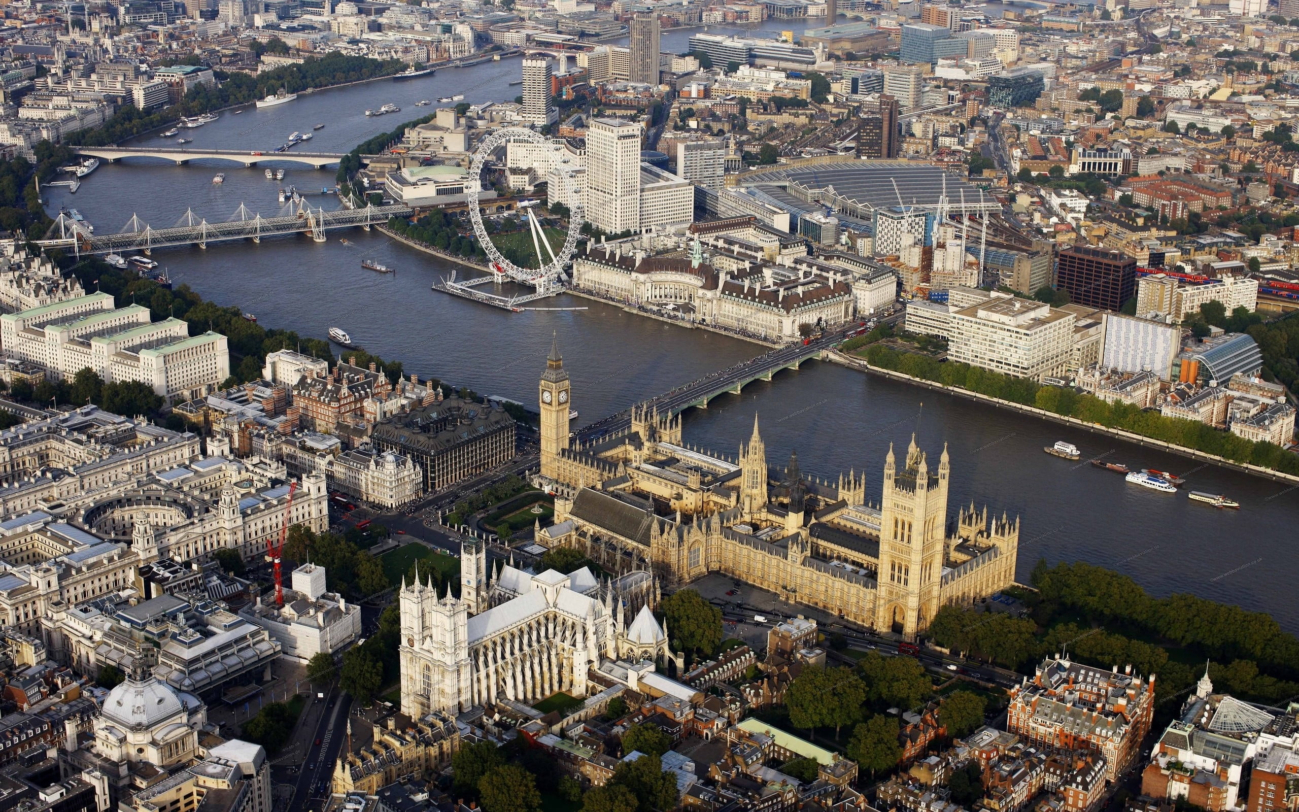 Westminster Abbey And Big Ben