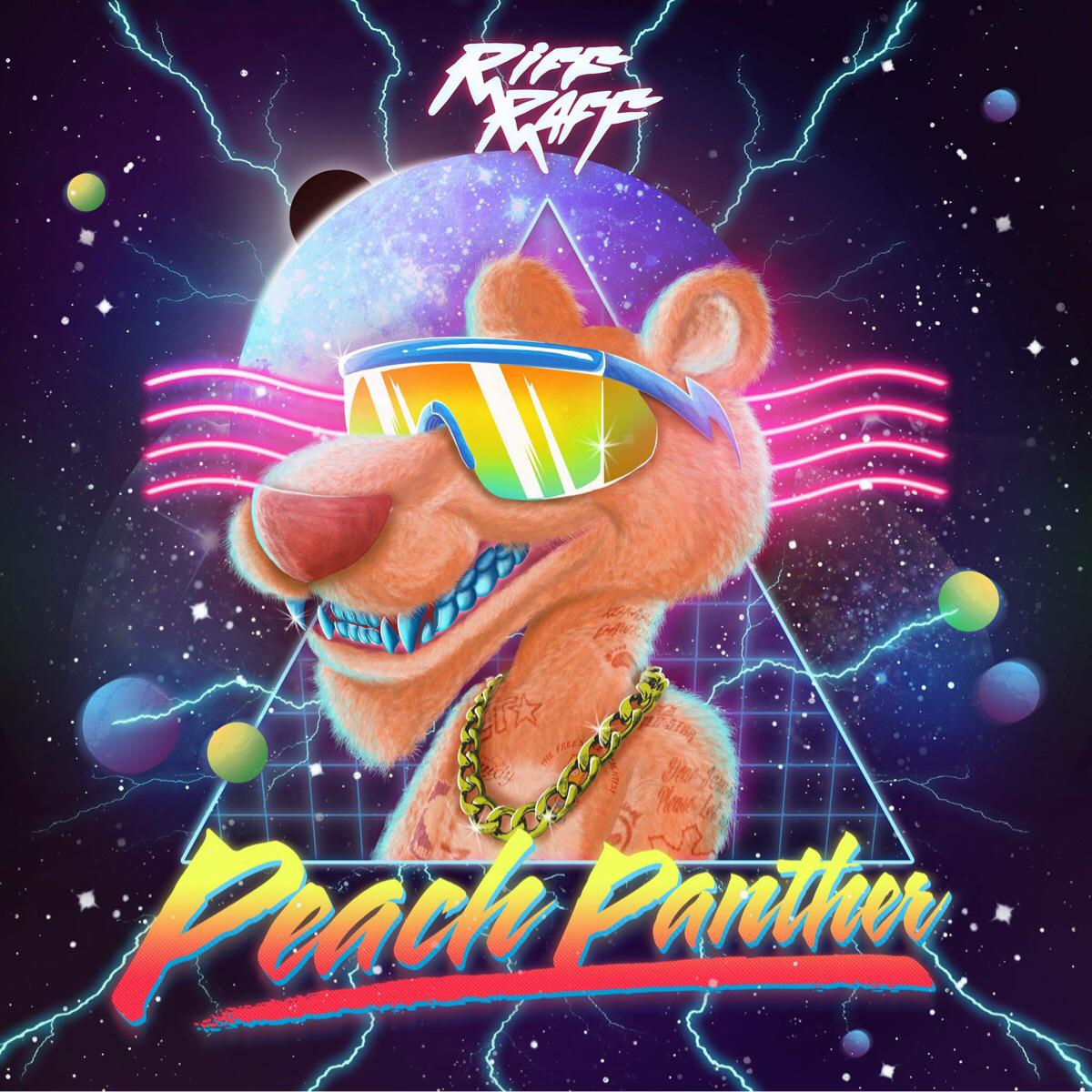 DatPiff Raff​ 's Peach Panther Artwork