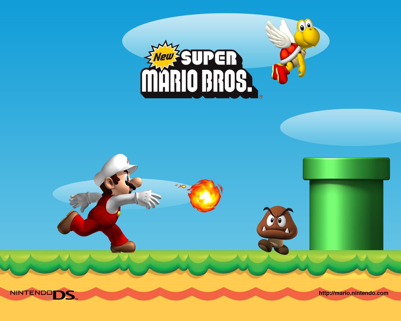 Fire Mario Wallpapers Wallpaper Cave