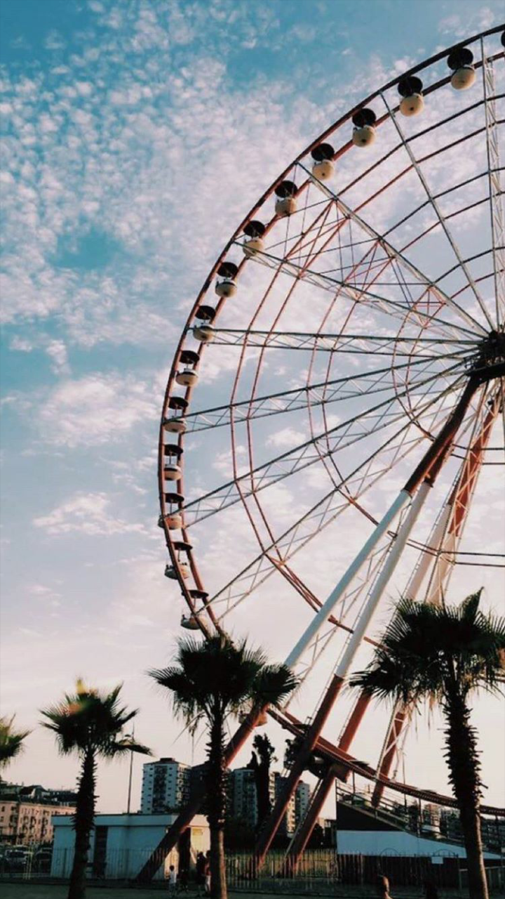fair wallpaper, ferris wheel, amusement park, amusement ride, tourist attraction, wheel, sky, landmark, recreation, fun, tree