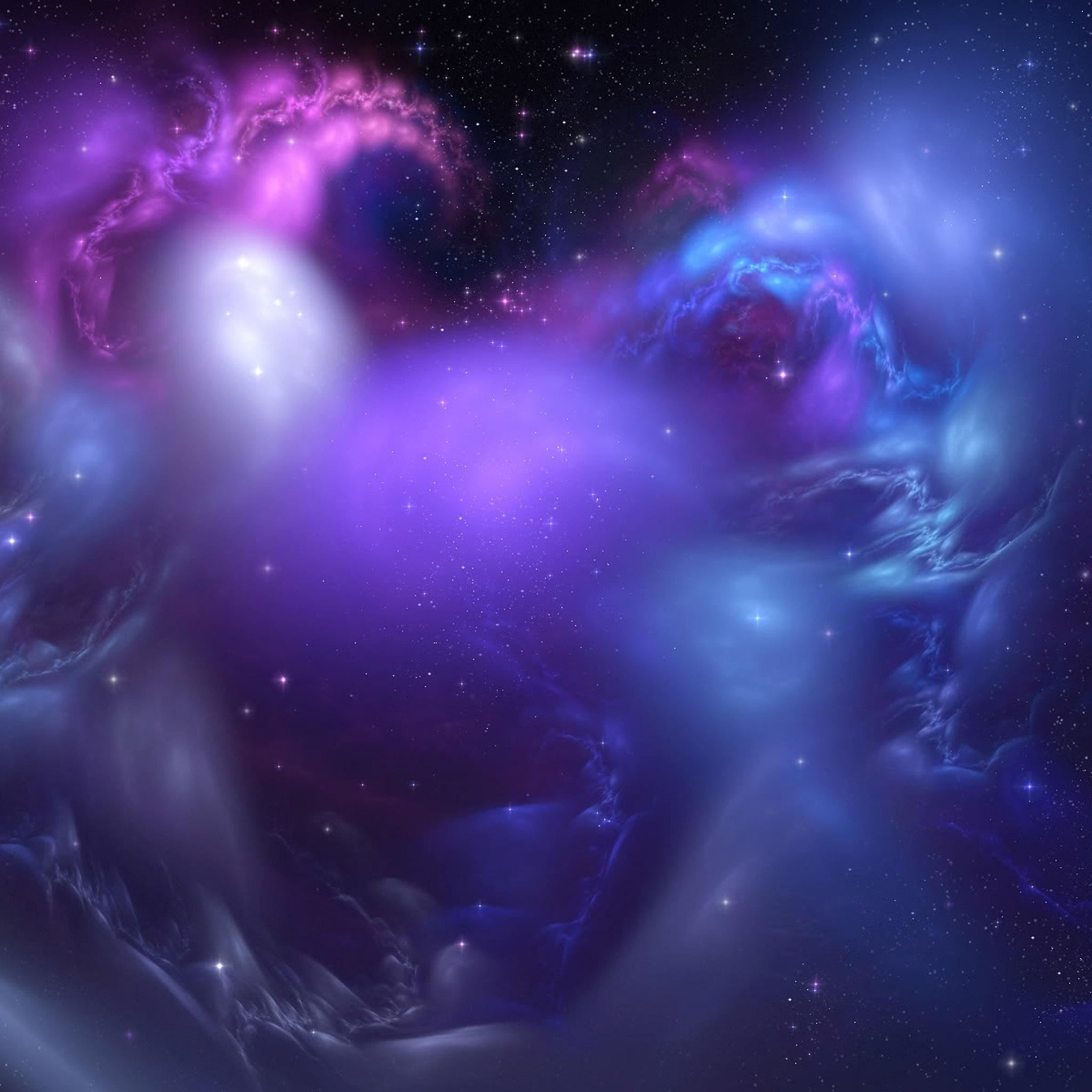 Dreamy Fantasy Outer Space iPad Air Wallpaper Free Download
