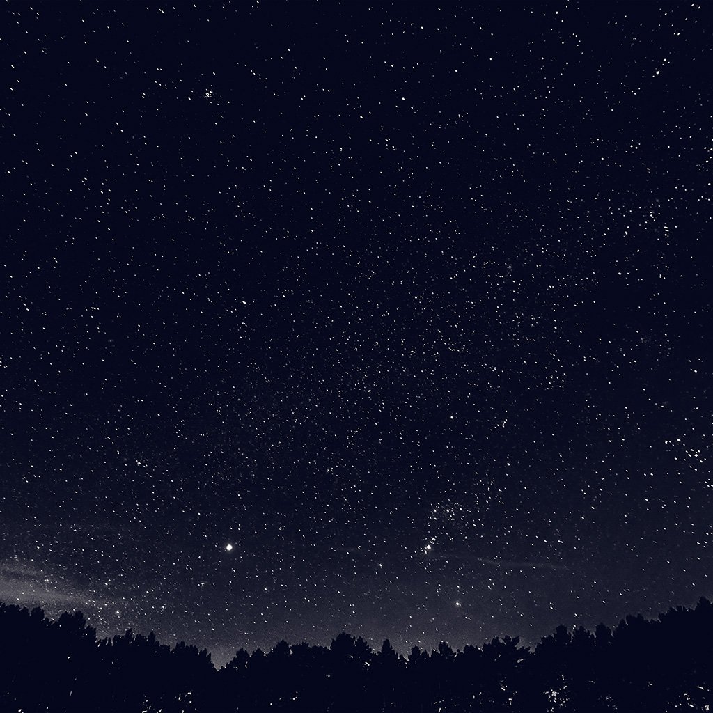 Android wallpaper. space sky night dark nature bw