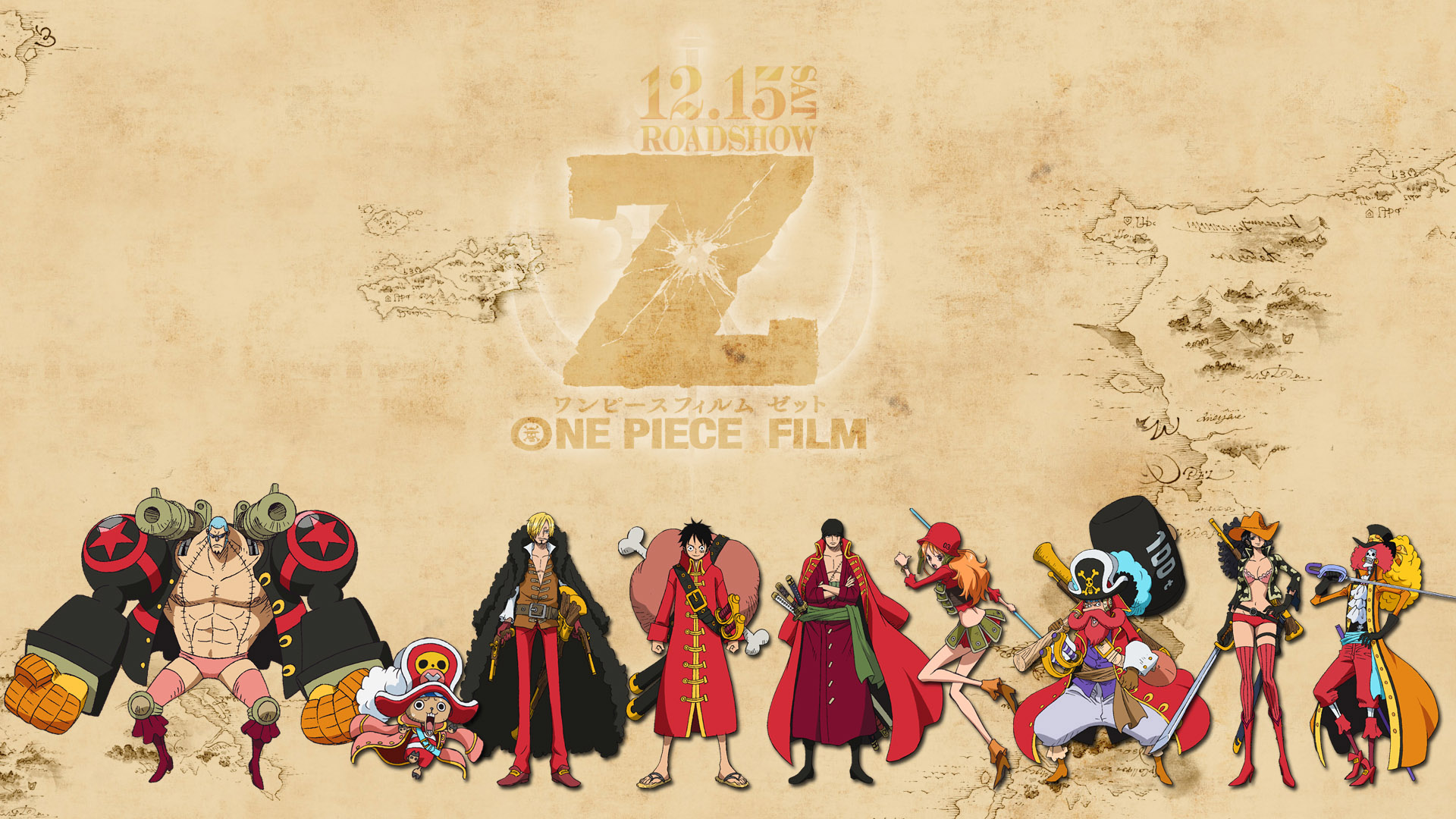 One Piece Film: Z HD Wallpapers and Backgrounds