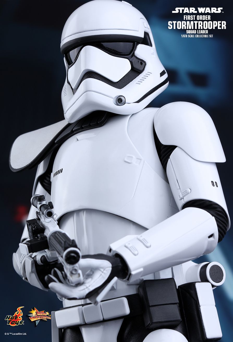 Hot Toys, Star Wars: The Force Awakens Order Stormtrooper Squad Leader 1 6th Scale Collectible Figure